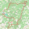 Itinéraire Les Carrières d'Ocres - Mormoiron, distance, dénivelé, altitude, carte, profil, trace GPS