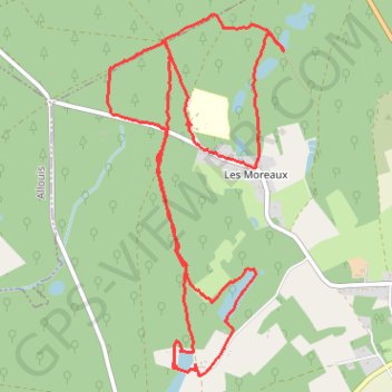 Itinéraire Randao de la Mouline, distance, dénivelé, altitude, carte, profil, trace GPS