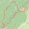 Itinéraire Grand Salève - Boucle par les sentiers des Buses et du Solitaire - T4 (Randonnée Pédestre), distance, dénivelé, altitude, carte, profil, trace GPS