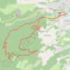 Itinéraire mini trail 2016 jour, distance, dénivelé, altitude, carte, profil, trace GPS