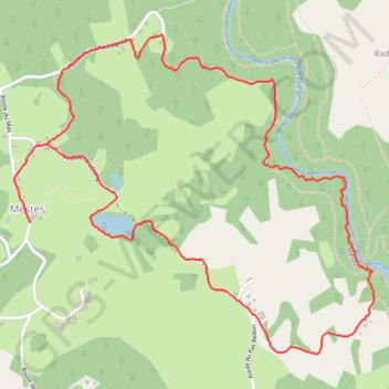 Itinéraire La Bujada - Mestes - Pays de Haute Corrèze, distance, dénivelé, altitude, carte, profil, trace GPS