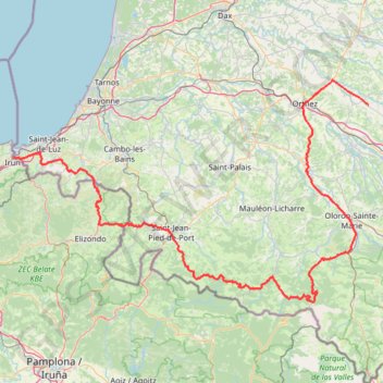 Itinéraire TracerItineraire, distance, dénivelé, altitude, carte, profil, trace GPS