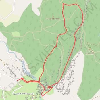 Itinéraire Les Crêtes de Morettet par la Combe d'Oyans, distance, dénivelé, altitude, carte, profil, trace GPS