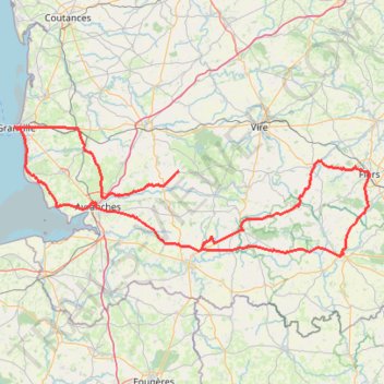 Itinéraire 5 e balade, distance, dénivelé, altitude, carte, profil, trace GPS