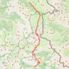 Itinéraire Traversée des Alpes - Étape 23, distance, dénivelé, altitude, carte, profil, trace GPS