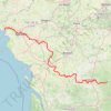 Itinéraire La Vélidéale, distance, dénivelé, altitude, carte, profil, trace GPS