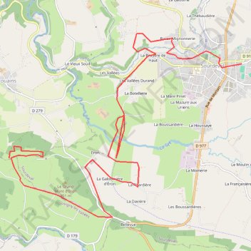 Itinéraire Mercredi 4 juin Brouains Sourdeval, distance, dénivelé, altitude, carte, profil, trace GPS