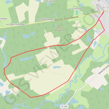 Itinéraire Les Réaux, distance, dénivelé, altitude, carte, profil, trace GPS