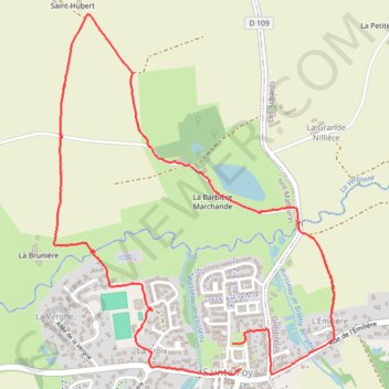 Itinéraire Pique Nique Event à Sainte-Foy, distance, dénivelé, altitude, carte, profil, trace GPS