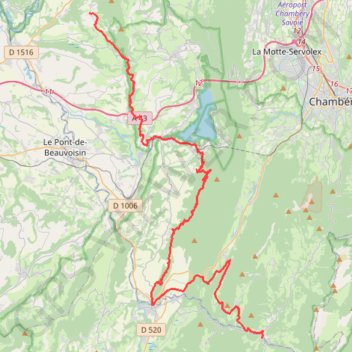 Itinéraire Th-Gr J5 16-06-24-18393754, distance, dénivelé, altitude, carte, profil, trace GPS