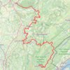 Itinéraire [Itinéraire] Echappée Jurassienne VTT, distance, dénivelé, altitude, carte, profil, trace GPS