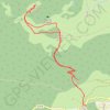 Itinéraire 2018-02-25_15-33-21, distance, dénivelé, altitude, carte, profil, trace GPS