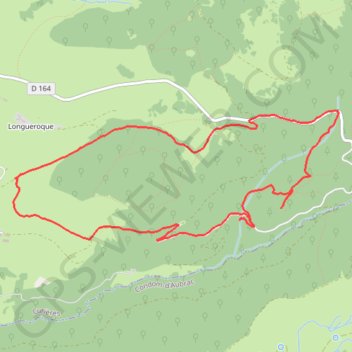 Itinéraire Cascade du Devèz, distance, dénivelé, altitude, carte, profil, trace GPS
