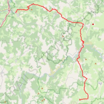 Itinéraire 1-La Canourgue-Le Buffre- 42-1360D+ 985D-, distance, dénivelé, altitude, carte, profil, trace GPS