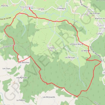 Itinéraire La marche du muguet., distance, dénivelé, altitude, carte, profil, trace GPS