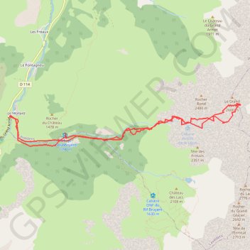 Itinéraire Col de la baisse, distance, dénivelé, altitude, carte, profil, trace GPS