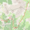 Itinéraire J2 Col de Peas, distance, dénivelé, altitude, carte, profil, trace GPS