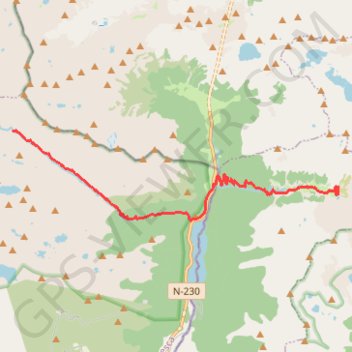 Itinéraire Traversée des Pyrénées - Étape 22, distance, dénivelé, altitude, carte, profil, trace GPS