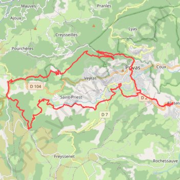 Itinéraire La Coulée de la Soulière, distance, dénivelé, altitude, carte, profil, trace GPS