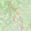 Itinéraire Lacrampe-23270216-23276051, distance, dénivelé, altitude, carte, profil, trace GPS