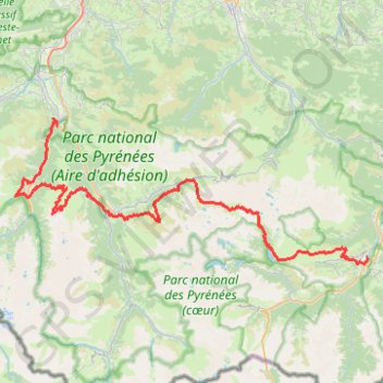 Itinéraire trace, distance, dénivelé, altitude, carte, profil, trace GPS