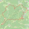 Itinéraire CDC-2016-VTT-59km, distance, dénivelé, altitude, carte, profil, trace GPS