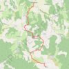 Itinéraire Vesc - Bourdeaux, distance, dénivelé, altitude, carte, profil, trace GPS