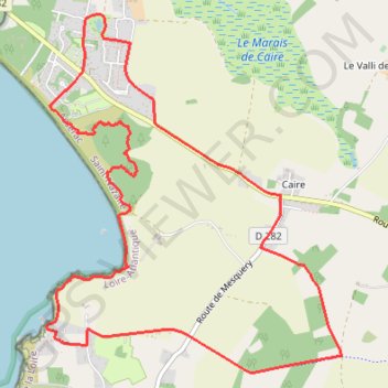 Itinéraire gpx-de-la-mer-a-la-mer-asserac-1887369, distance, dénivelé, altitude, carte, profil, trace GPS