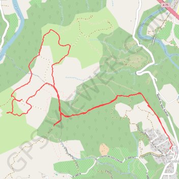 Itinéraire Balade des capitelles à la germane, distance, dénivelé, altitude, carte, profil, trace GPS