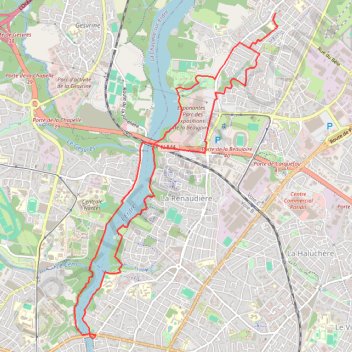 Itinéraire Saint Joseph de Porterie, distance, dénivelé, altitude, carte, profil, trace GPS