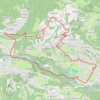 Itinéraire Samoëns, Verchaix, distance, dénivelé, altitude, carte, profil, trace GPS