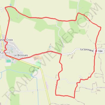 Itinéraire Circuit de Marans, distance, dénivelé, altitude, carte, profil, trace GPS