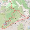 Itinéraire Massif de Marseilleveyre, distance, dénivelé, altitude, carte, profil, trace GPS