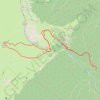 Itinéraire 20-07-14 Colomby de Gex, distance, dénivelé, altitude, carte, profil, trace GPS