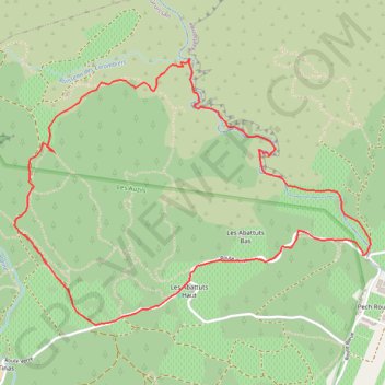 Itinéraire Combe de Lavit, distance, dénivelé, altitude, carte, profil, trace GPS