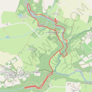 Itinéraire Les vallées de Piquet et de la Pierre aux Fées, distance, dénivelé, altitude, carte, profil, trace GPS