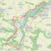 Itinéraire Ferté-Alais - Le Menecy, distance, dénivelé, altitude, carte, profil, trace GPS