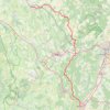 Itinéraire Beaune - Alesia, distance, dénivelé, altitude, carte, profil, trace GPS