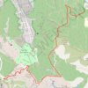 Itinéraire Luminy - col de Sormiou, distance, dénivelé, altitude, carte, profil, trace GPS