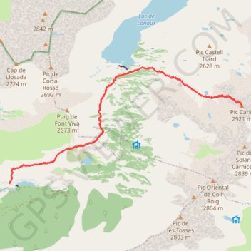 Itinéraire Tracks_Croquis.kml_Track no: 1, distance, dénivelé, altitude, carte, profil, trace GPS