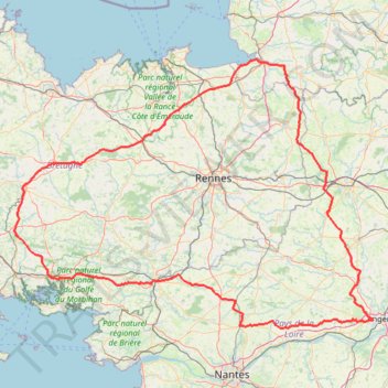 Itinéraire 1 - brm_600_rca_2026-22478931-1773175590-4, distance, dénivelé, altitude, carte, profil, trace GPS