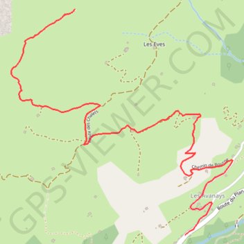 Itinéraire Notre-Dame-des-Alpages - Le Plan, distance, dénivelé, altitude, carte, profil, trace GPS