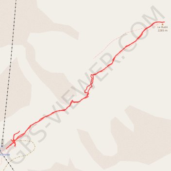 Itinéraire Via ferrata de la Videmanette - Le Rubli, distance, dénivelé, altitude, carte, profil, trace GPS