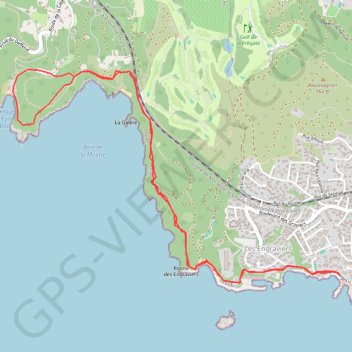 Itinéraire Port d'Alon - Bandol - Port d'Alon, distance, dénivelé, altitude, carte, profil, trace GPS