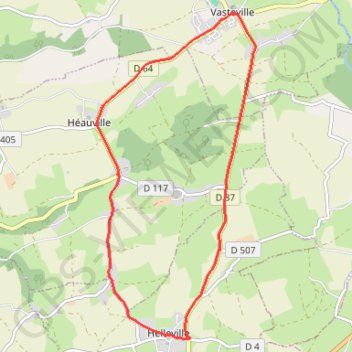 Itinéraire Nouveau parcours, distance, dénivelé, altitude, carte, profil, trace GPS