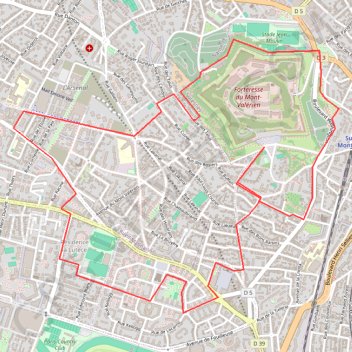 Itinéraire Mont Valérien, distance, dénivelé, altitude, carte, profil, trace GPS