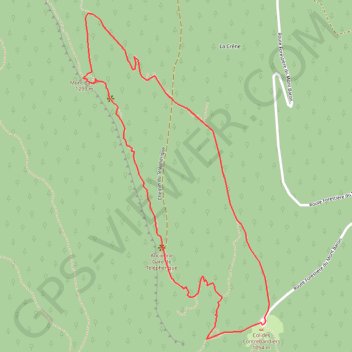 Itinéraire mont-baron-depuis-le-col-des-contrebandiers-randonnee-en-famille-a-mont-veyrier-veyrier-du-lac-france, distance, dénivelé, altitude, carte, profil, trace GPS