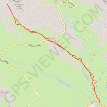 Itinéraire Vers le Pic Blanc du Galibier, distance, dénivelé, altitude, carte, profil, trace GPS