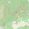 Itinéraire Dans la fôret du Barry, distance, dénivelé, altitude, carte, profil, trace GPS