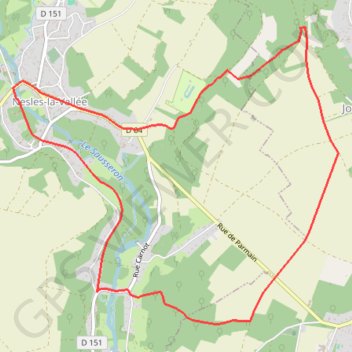 Itinéraire Le Sentier du Puits fondu, distance, dénivelé, altitude, carte, profil, trace GPS